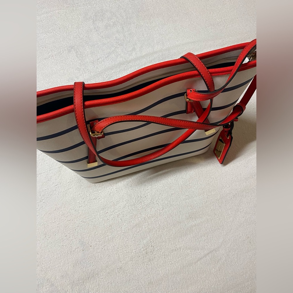 Aldo nautical tote American red white and blue